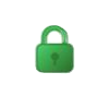 Green Combo Lock